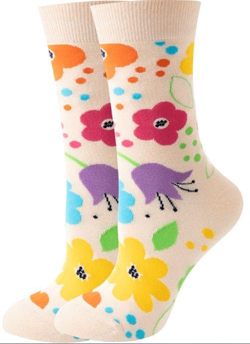 Image du produit Musthaves Socken Grösse 36 - 43 cm - Blumen (36 - 43)