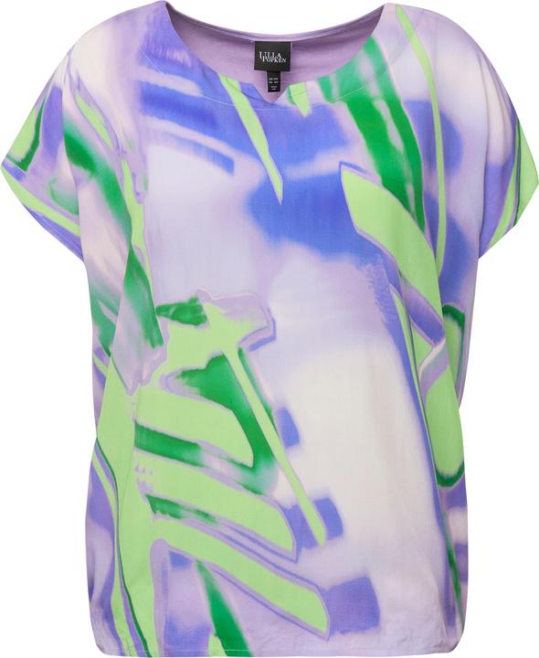 Produktbild Ulla Popken Blusenshirt, grafischer Druck, Rundhals, Halbarm (50, 52)