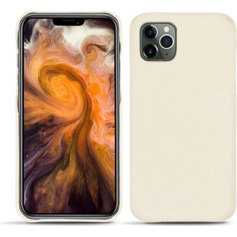 Noreve Lederschutzhülle (Apple iPhone 11 Pro Max), Smartphone Hülle, Weiss