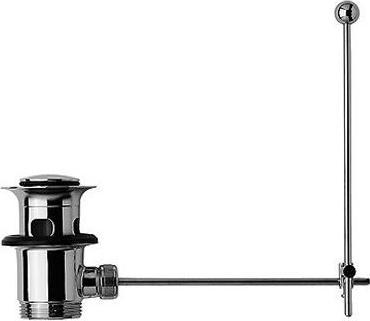 Produktbild Duravit Kniehebelventil Betätigung senkrecht chrom