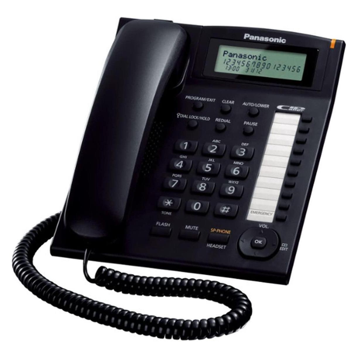 Panasonic KX-TS880EXB, Telefon, Schwarz