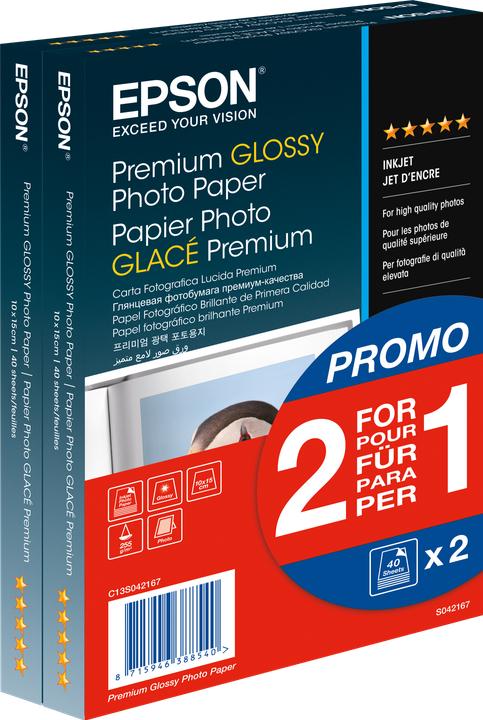 Epson Premium Glossy (255 g/m², 10 x 15 cm, 80 Stk.)