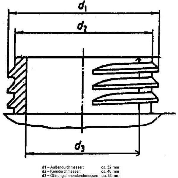 Actual product image kaiserkraft polyethylene canister