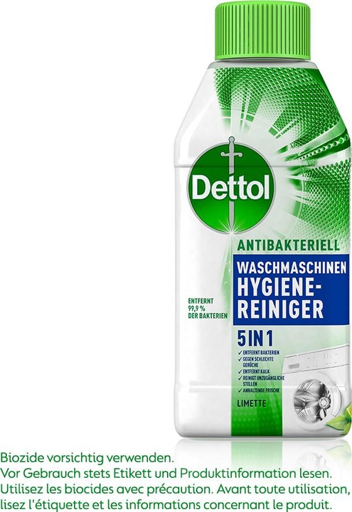 Actual product image Dettol Washing machine cleaner