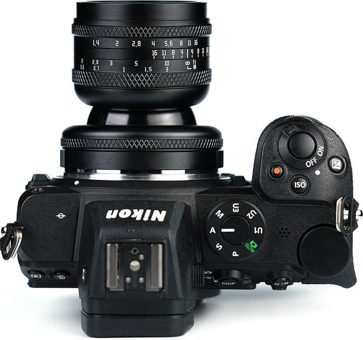 Productafbeelding AstrHori Full Frame 50mm F2.0 met Nikon Z-vatting (zwart) (Nikon Z, Volledig formaat)