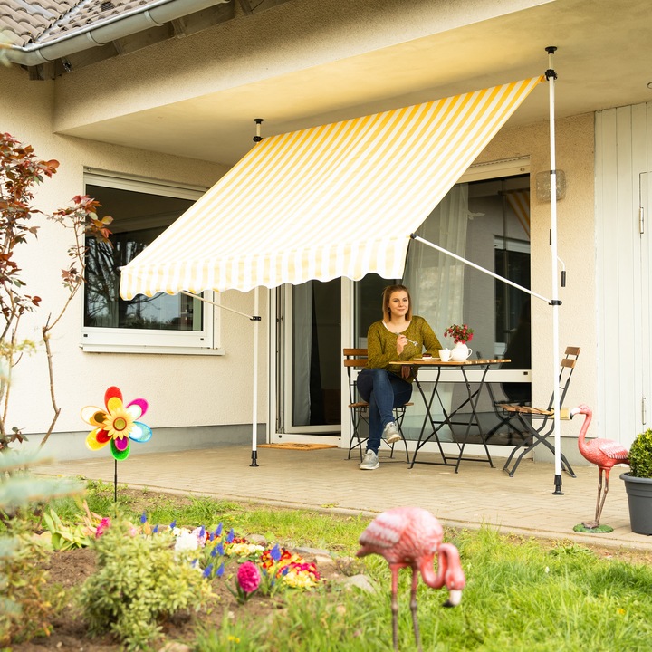 Produktbild Relaxdays Klemmmarkise (2 m)