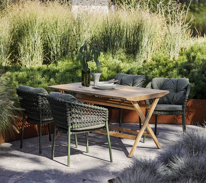 Image du produit Cane-line Ocean Fauteuil de jardin repas empilable, coussins non inclus