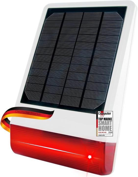 Produktbild Schwaiger ZHS14 Solar-Aussenblitzsirene