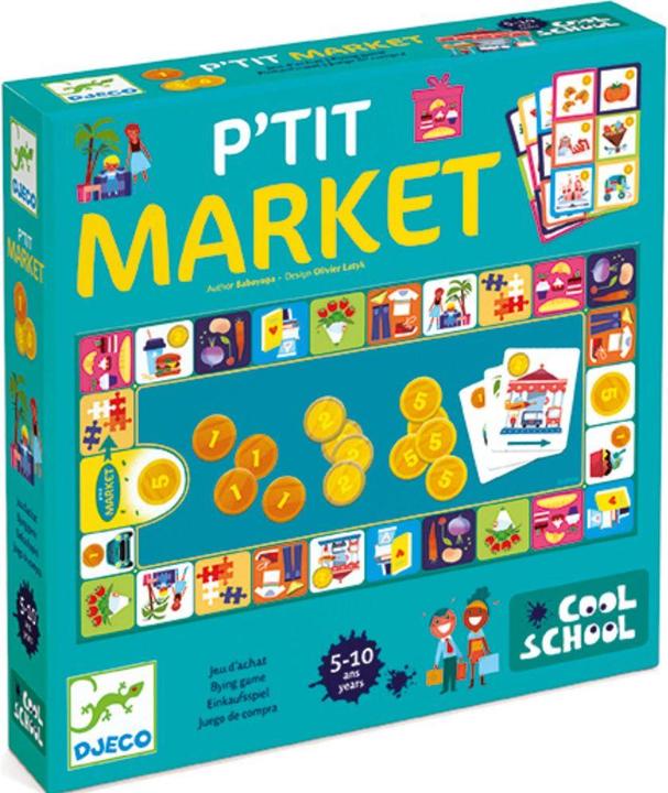Djeco Piccolo mercato (Multilingue, 2 - 4 Giocatori)