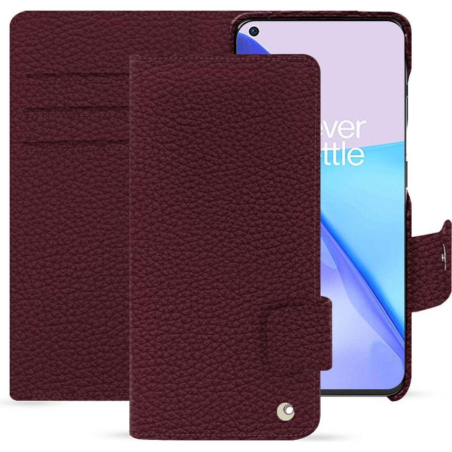 Noreve Lederschutzhülle OnePlus 11 (OnePlus 11), Smartphone Hülle, Violett