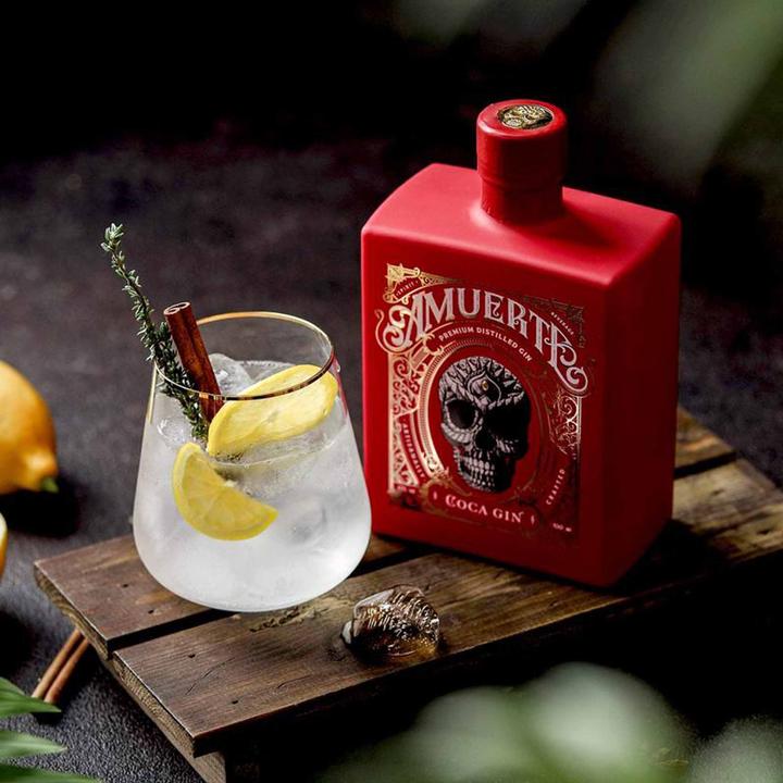 Immagine prodotto Amuerte Gin Coca Leaf Red Edition (1 x 70 cl)