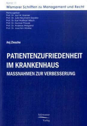 Produktbild Patientenzufriedenheit im Krankenhaus (Deutsch, Anja Ziesche, 2008)