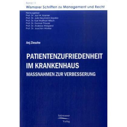 Thumbnail - Patientenzufriedenheit im Krankenhaus, Fachbücher