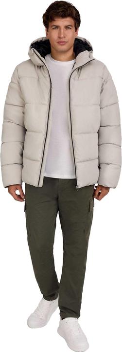 Actual product image Minoti Mens Plain PU Zip Pocket Jacket (XS)