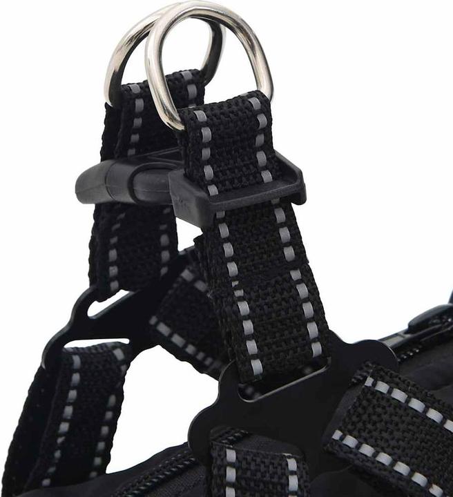 Actual product image vidaXL Dog coat harness Waterproof Reflective (28, Dog coat)
