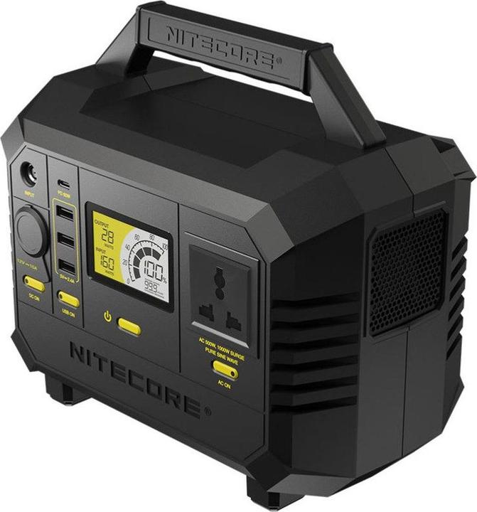Produktbild Nitecore NES500 tragbares Stromaggregat fÃ¼r draussen (518 Wh, 6.20 kg)