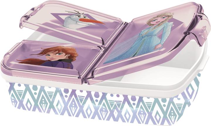 Produktbild Stor Frozen 2 Anna, Elsa und Olaf - Lunchbox mit Fächern