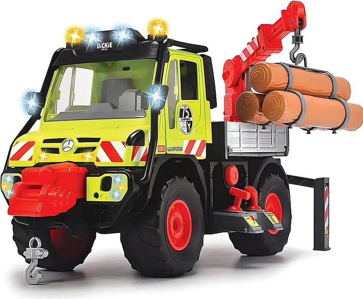 Produktbild Dickie Mercedes Benz Unimog U530 für Waldarbeiten