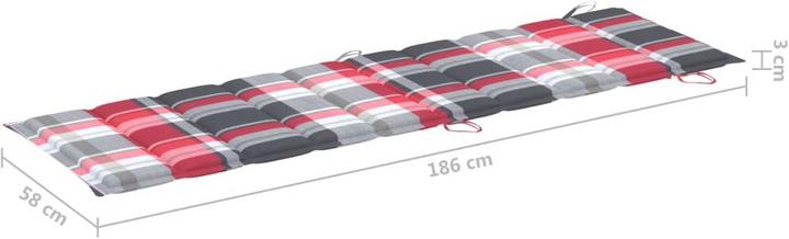 Immagine prodotto vidaXL Sonnenliege (186 cm)