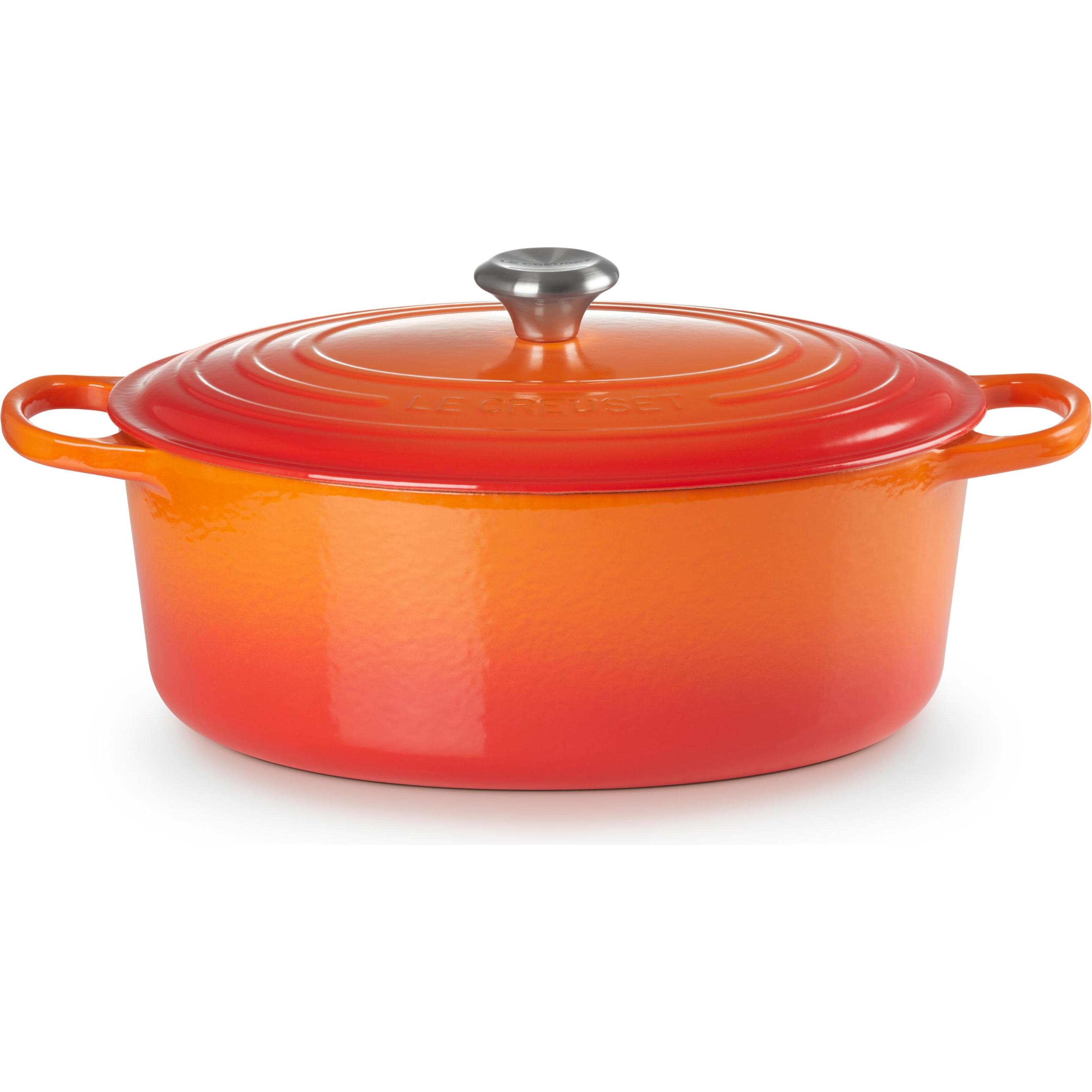 Le Creuset Signature, Pfanne + Kochtopf, Rot