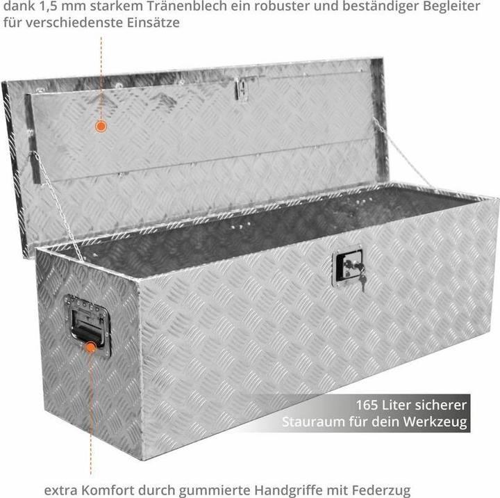Actual product image Güde Alu-Transportbox GT 165 (1 Piece)