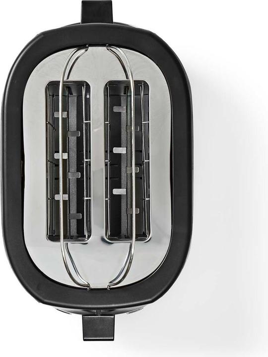 Image du produit Nedis Grille-pain Série Acier inoxydable 2 fentes Niveaux de brunissage : 7 Fonction de décongélation