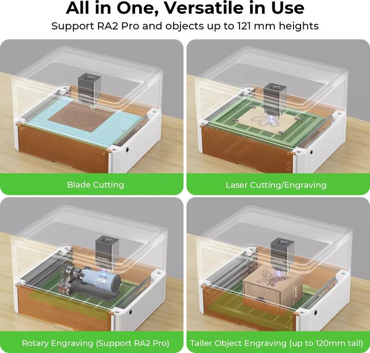Image du produit XTool M1 Riser Base avec panneau en nid d'abeille