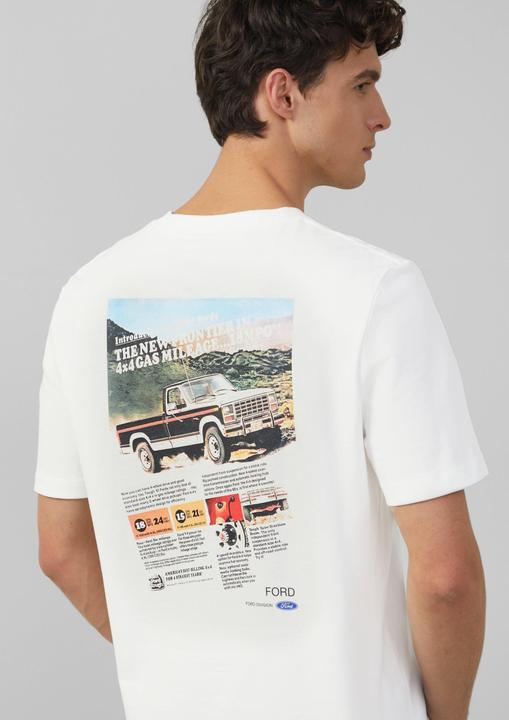 Produktbild S.Oliver T-Shirt T-Shirt mit Ford®-Artwork aus schwerer Baumwolle (XL)