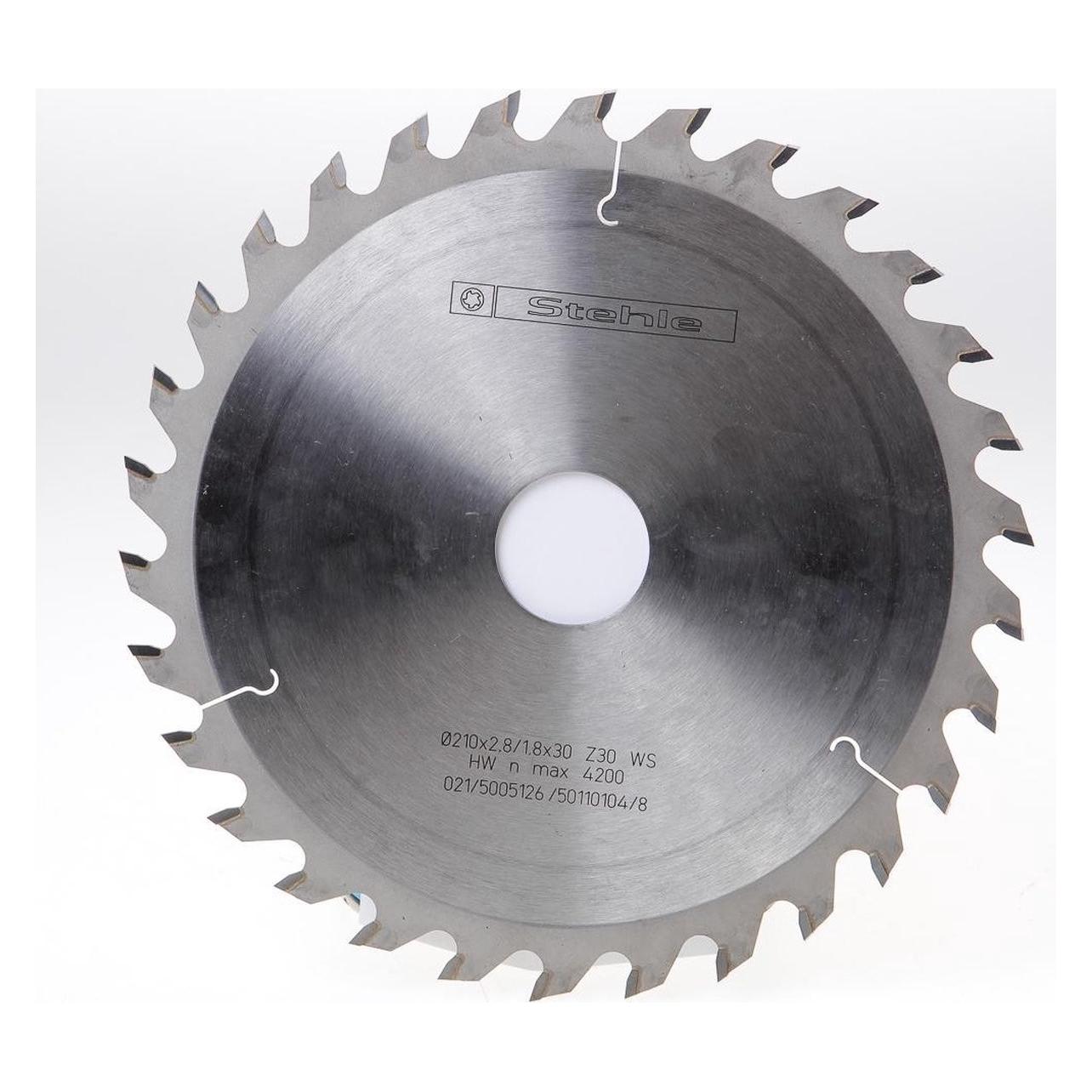Stehle, Zaagbladen, Cirkelzaagblad Ã˜ 210 Mm/As 30 Mm - 30 Tands