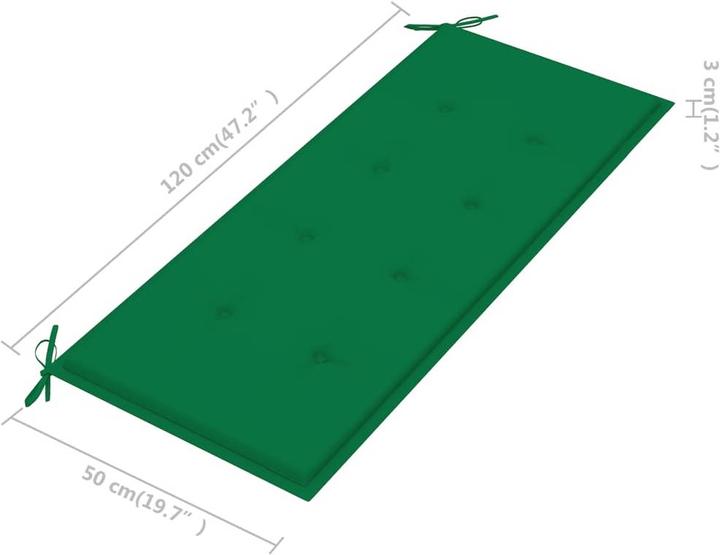 Actual product image vidaXL Garden bench