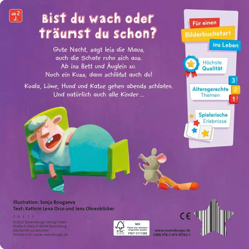 Thumbnail - Schlafen gehen, Kinderbücher von Jens Ohrenblicker, Kathrin Lena Orso