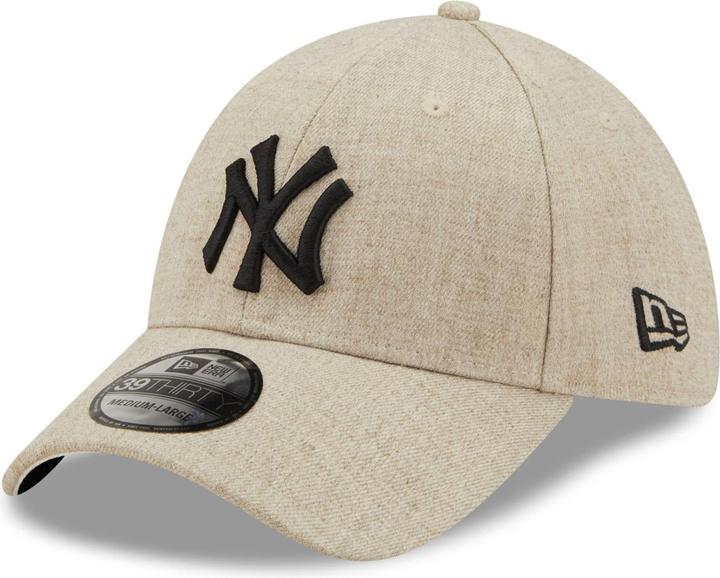 Produktbild New Era 39Thirty Cap - New York Yankees heather beige - M/L (M, L)