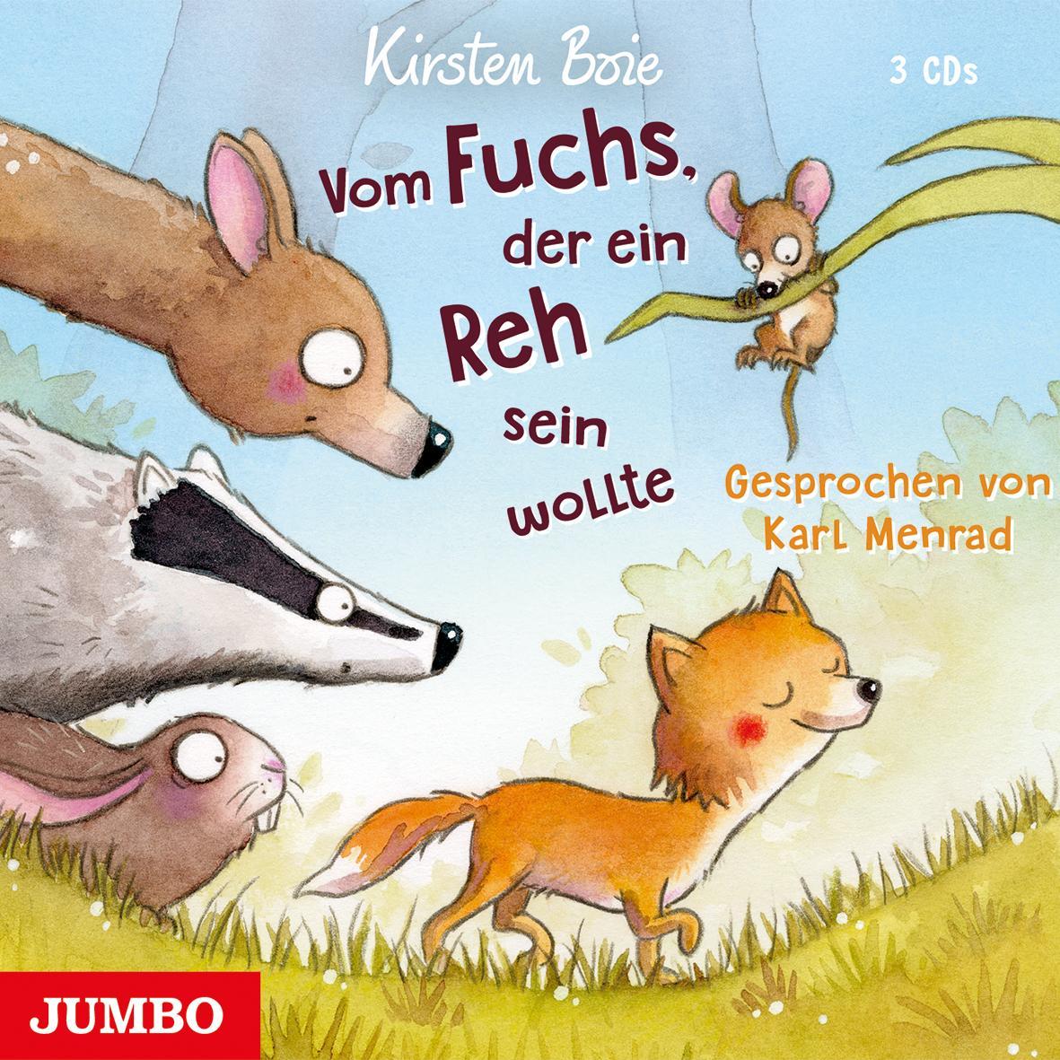 CDB Vom Fuchs, der ein Reh sein wollte, Hörbücher