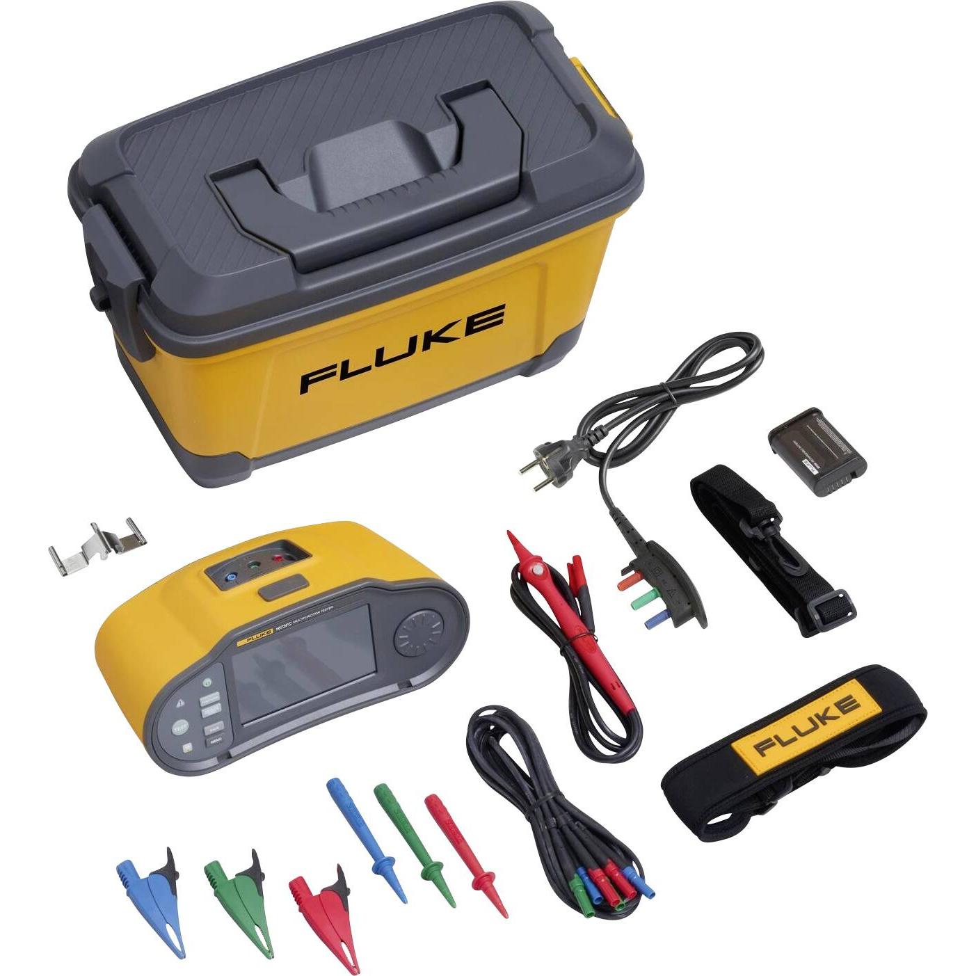 Fluke, Multimetro, 1673FC SCH Tester di installazione multifunzione 5580834 (CAT IV 300V, CAT III 600V)