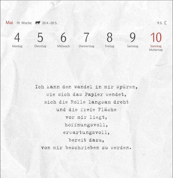 Immagine prodotto Harenberg Clara Louise: Die Sonne in Orange getaucht Premium-Postkartenkalender 2026 - 53 Postkarten mit