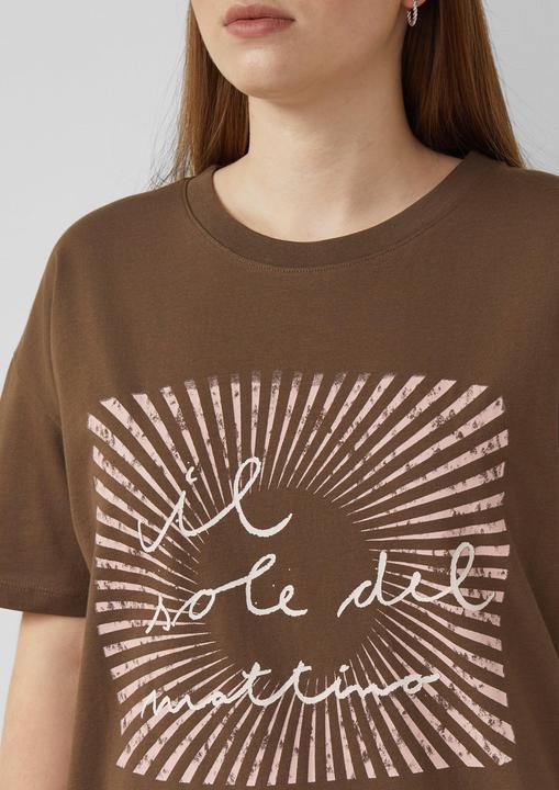 Produktbild s.Oliver Baumwollshirt mit Frontprint (54)