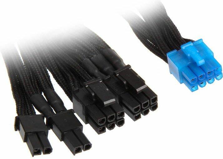 Produktbild Silverstone 6+2-PCIe-Kabel (2x) für modulare Netzteile