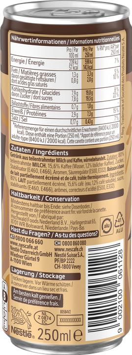 Immagine prodotto Nescafé Iced Coffee Cappuccino 12x250ml (12 x 25 cl)