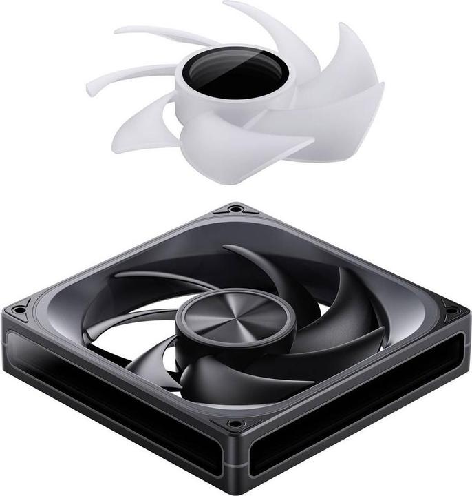 Actual product image Jonsbo ZA-140B PWM-Lüfter, ARGB - 140mm, schwarz (140 mm, 1x)