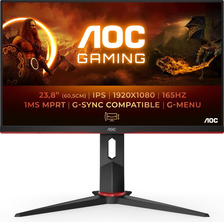 Produktbild AOC Gaming Monitor 24G2SP (1920 x 1080 Pixel, 23.80")