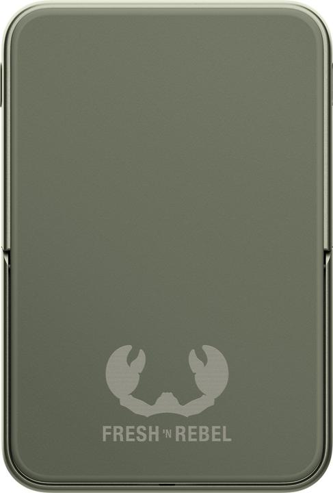 Actual product image Fresh'N Rebel Fresh 'n Rebel Powerbank 5000 mAh Green (5000 mAh, 20 W, 18.50 Wh)