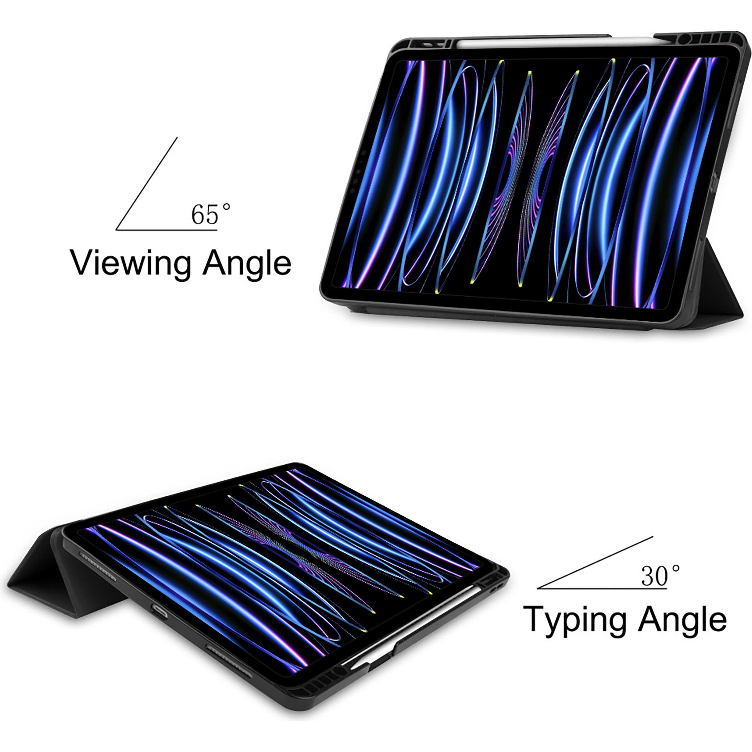 Thumbnail - Cazy Premium Smart Hülle Kompatibel mit iPad Pro 12.9 2022 (6th Gen)/iPad Pro 12.9 2021 (5th Gen) - (iPad Pro 12.9 2021 ...