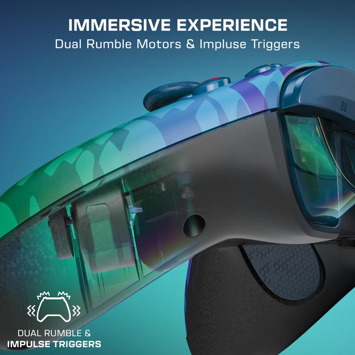 Produktbild Turtle Beach Rematch Advanced Wired Gamepad (Glitch Green (PC, Xbox One S, Xbox One X, Xbox Series S, Xbox Series X)