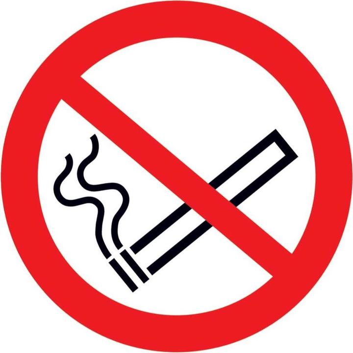Actual product image BRW Prohibition sign No smoking - Ø 20 cm
