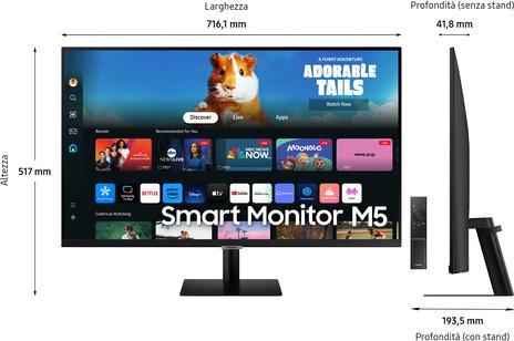 Actual product image Samsung Smart M5 M50D (1920 x 1080 pixels, 32")