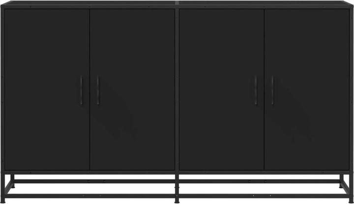 Actual product image VidaXL Sideboard Chest of drawers Sideboard Multi-purpose cupboard Black