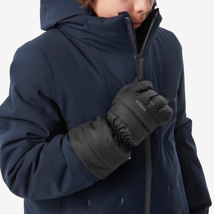 Produktbild Wedze Skijacke Kinder wattiert warm und wasserdicht - 500 blau (146)