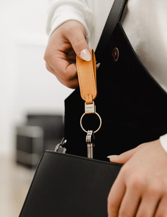 Image du produit Orbitkey Loop Keychain, orange