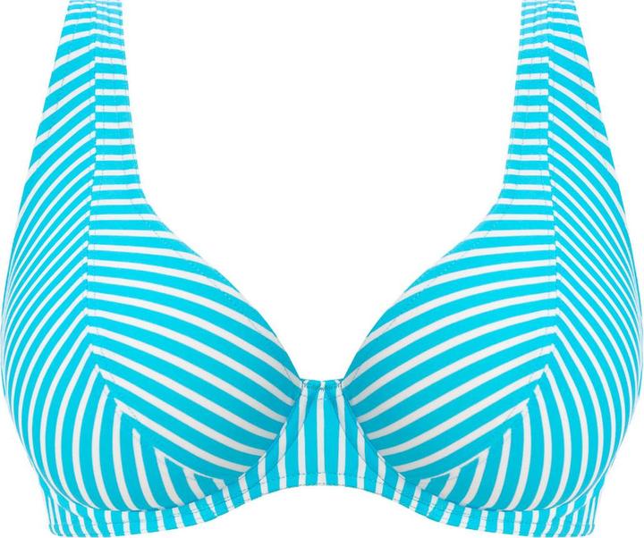 Bleu, stripe turquoise