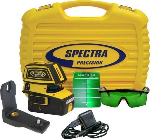 Actual product image Spectra Physics 128670 LP52G Punkt-Kreuz-Linienlaser Grün
